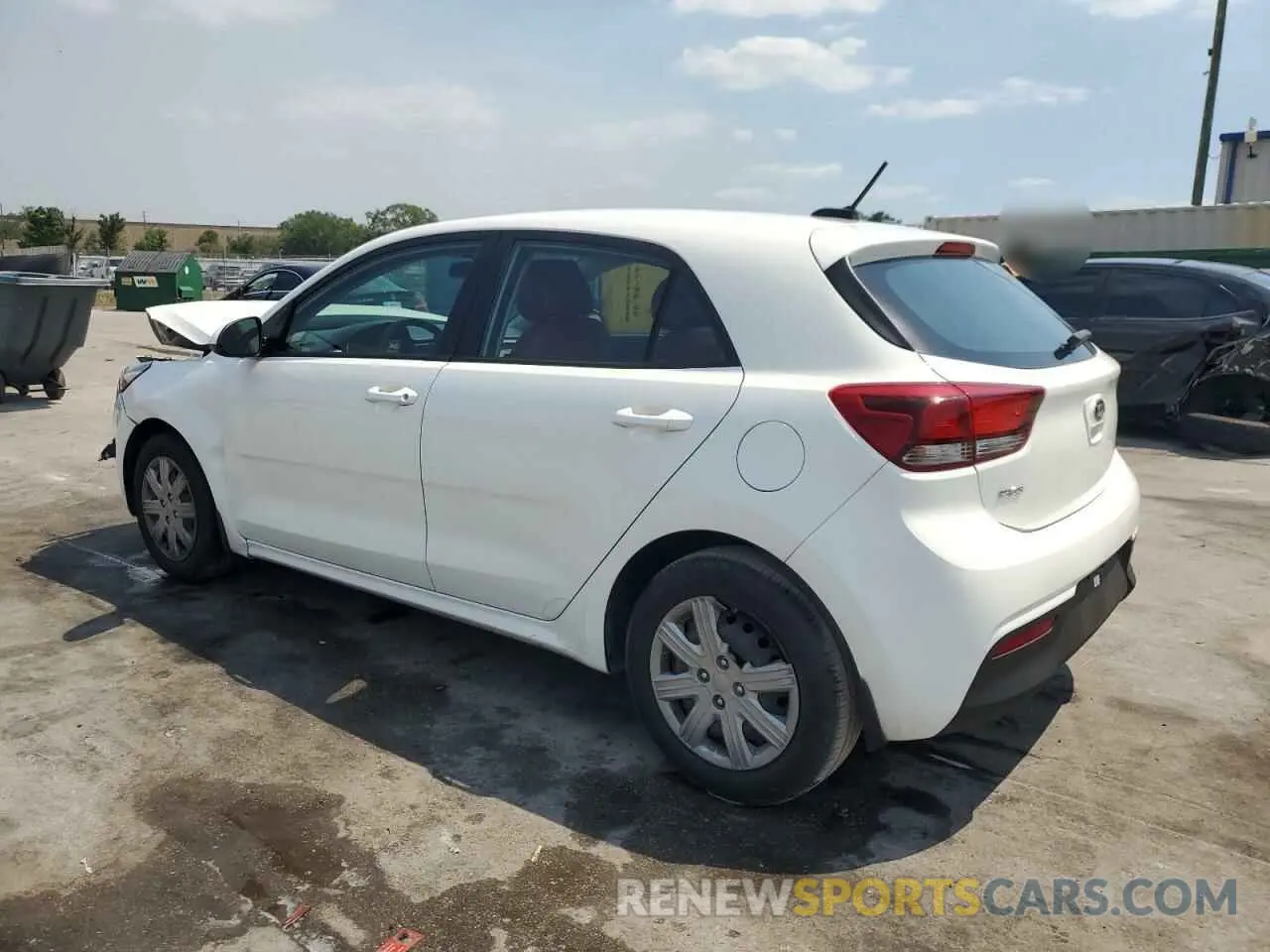 2 Photograph of a damaged car 3KPA25ADXME388414 KIA RIO 2021