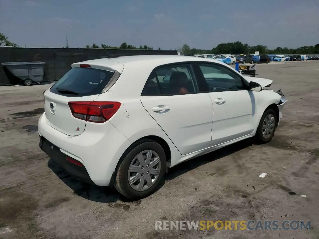 3 Photograph of a damaged car 3KPA25ADXME388414 KIA RIO 2021