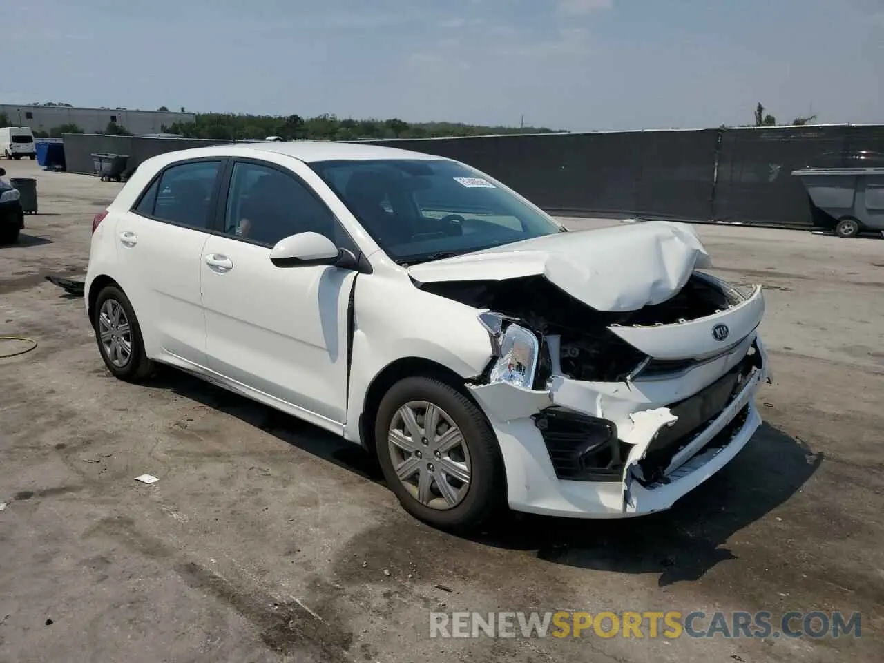 4 Photograph of a damaged car 3KPA25ADXME388414 KIA RIO 2021