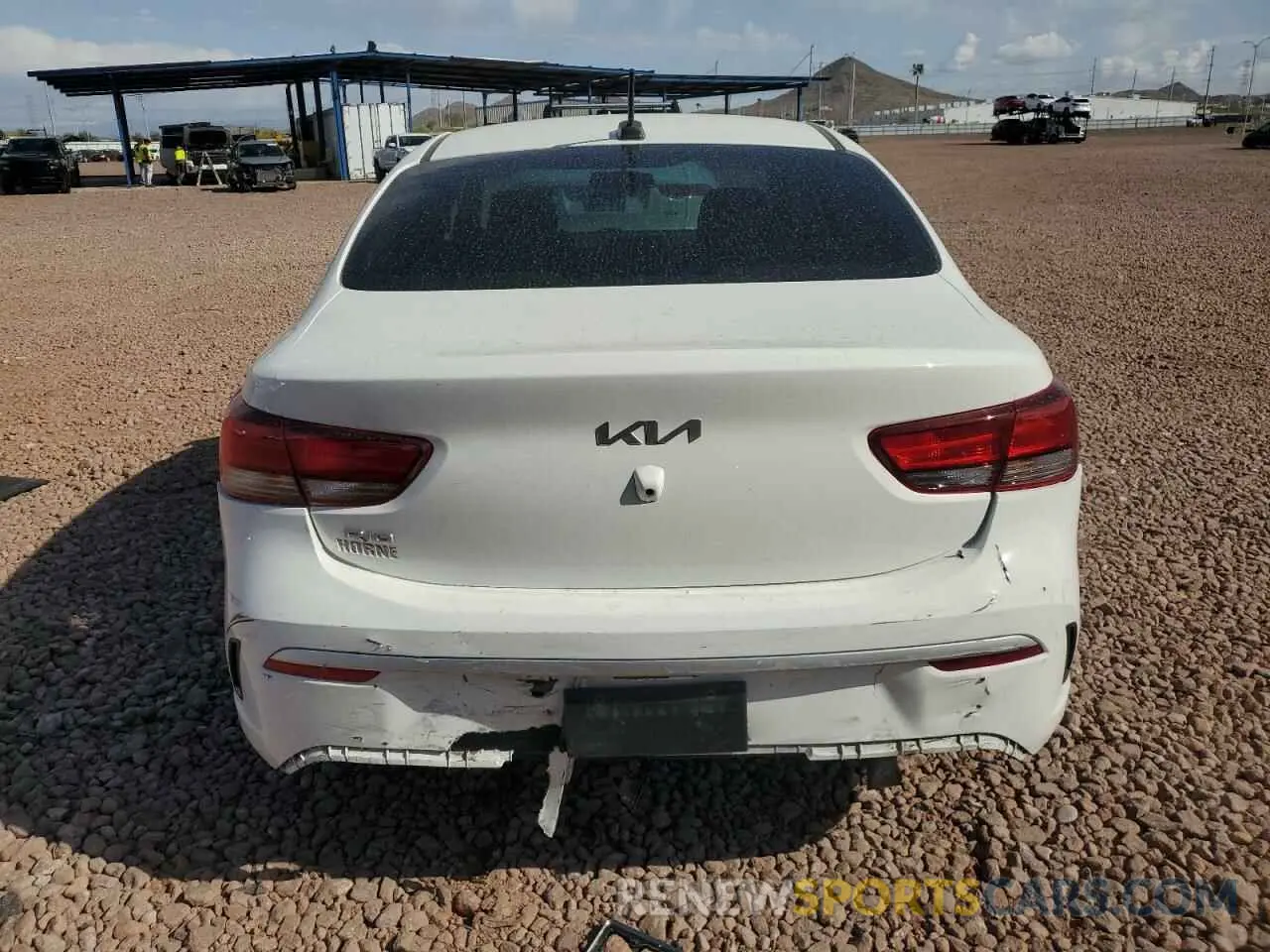 6 Photograph of a damaged car 3KPA24AD0NE438099 KIA RIO 2022
