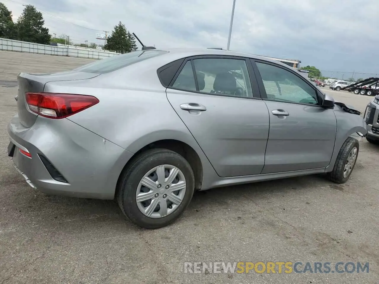 3 Photograph of a damaged car 3KPA24AD0NE440628 KIA RIO 2022