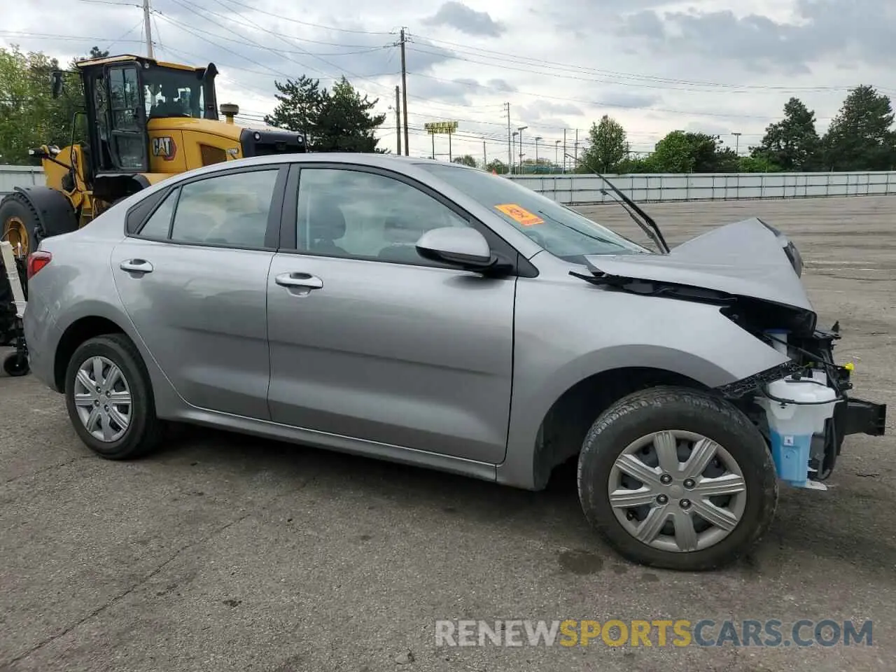4 Photograph of a damaged car 3KPA24AD0NE440628 KIA RIO 2022