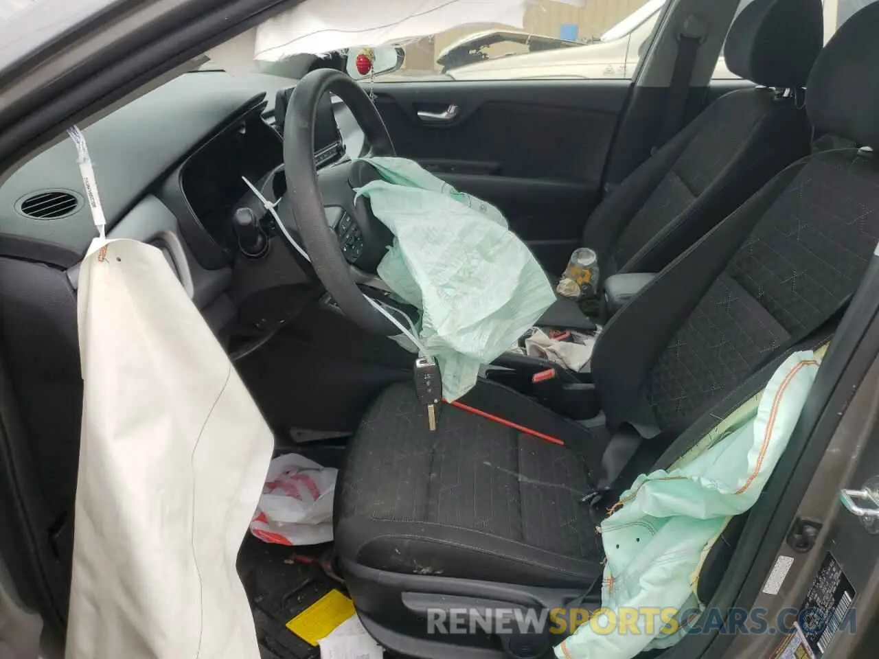 7 Photograph of a damaged car 3KPA24AD0NE440628 KIA RIO 2022