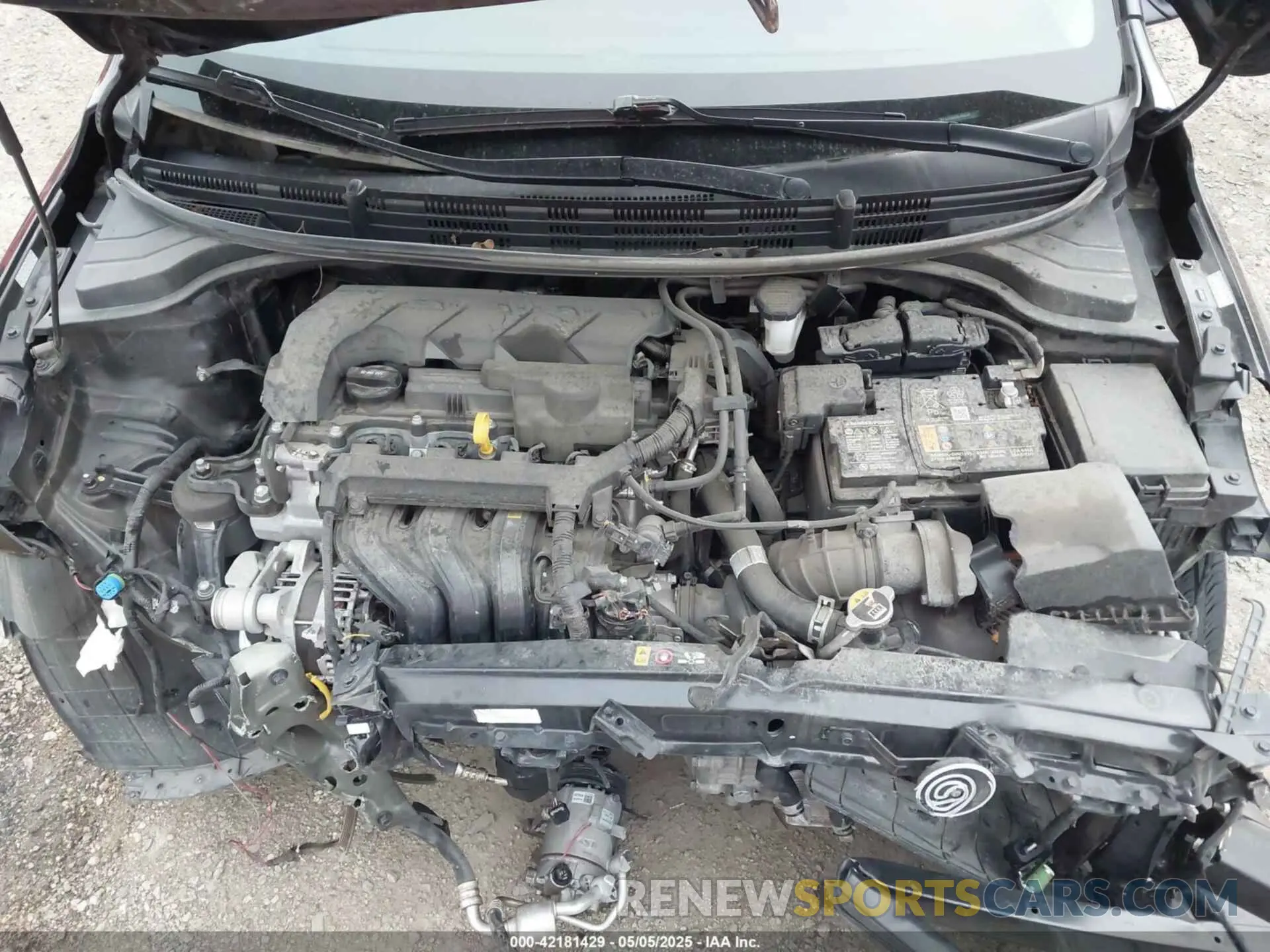 10 Фотография поврежденного автомобиля 3KPA24AD0NE463228 KIA RIO 2022