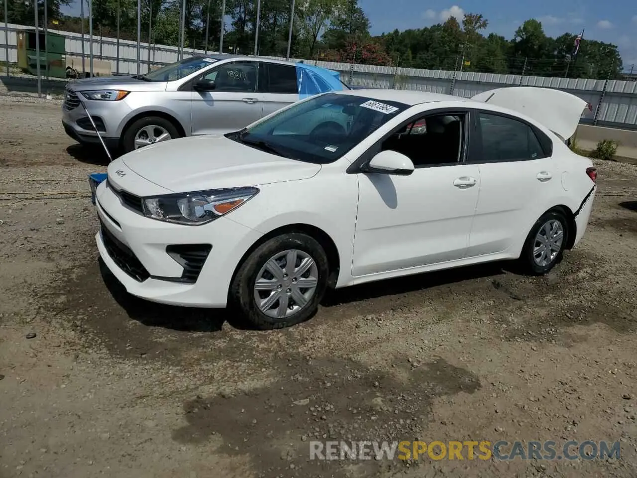 1 Фотография поврежденного автомобиля 3KPA24AD1NE453727 KIA RIO 2022