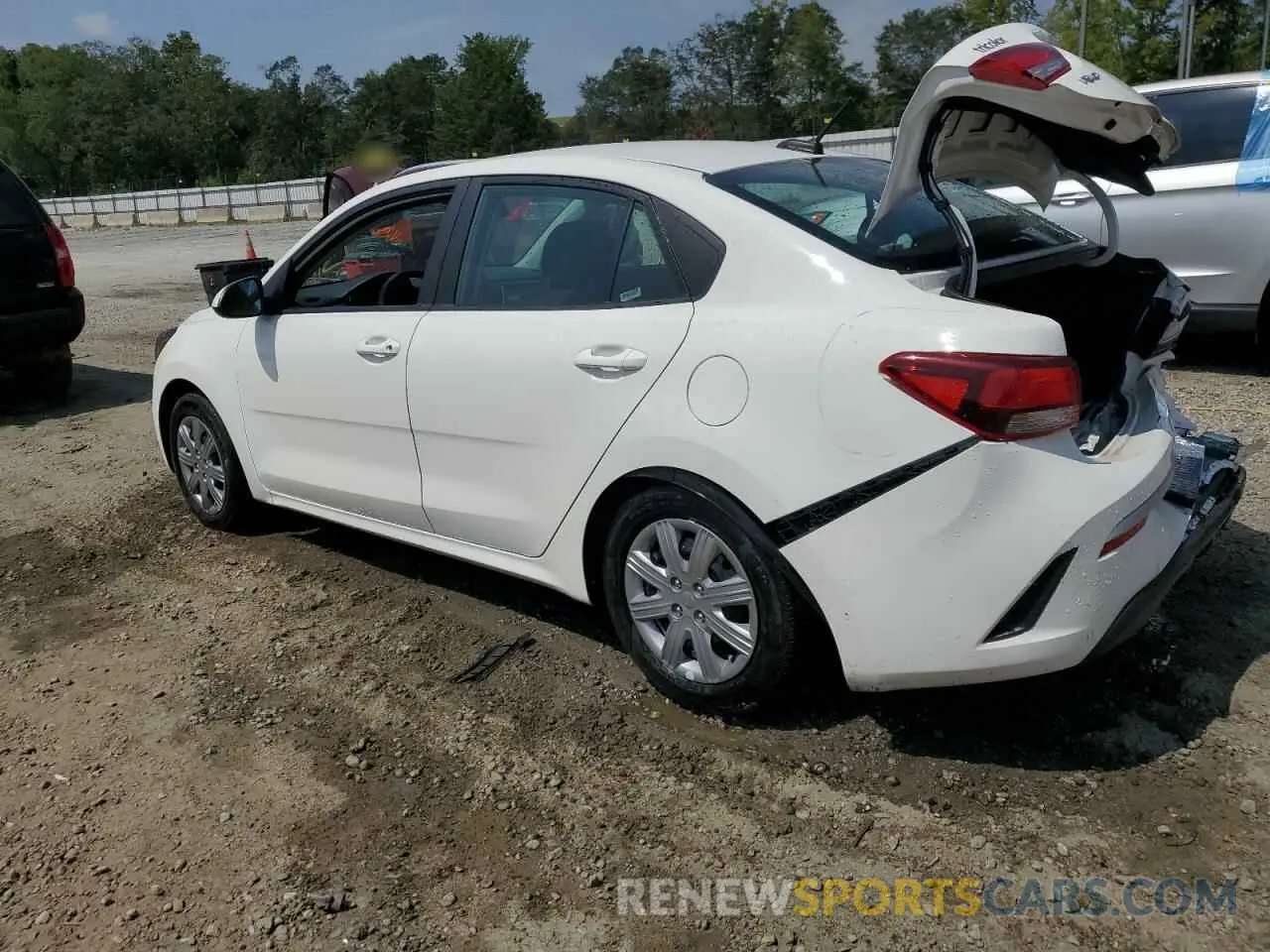 2 Фотография поврежденного автомобиля 3KPA24AD1NE453727 KIA RIO 2022