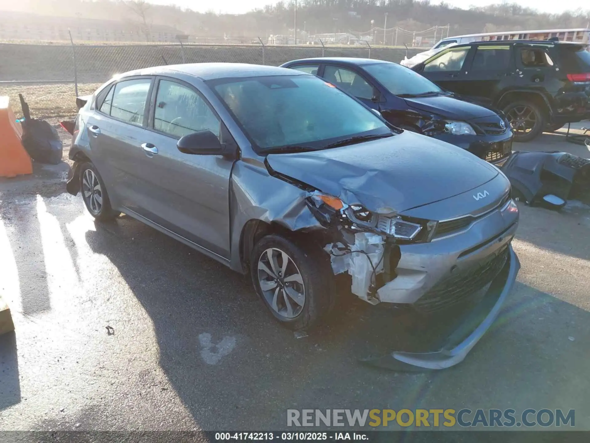 1 Фотография поврежденного автомобиля 3KPA24AD2NE431557 KIA RIO 2022