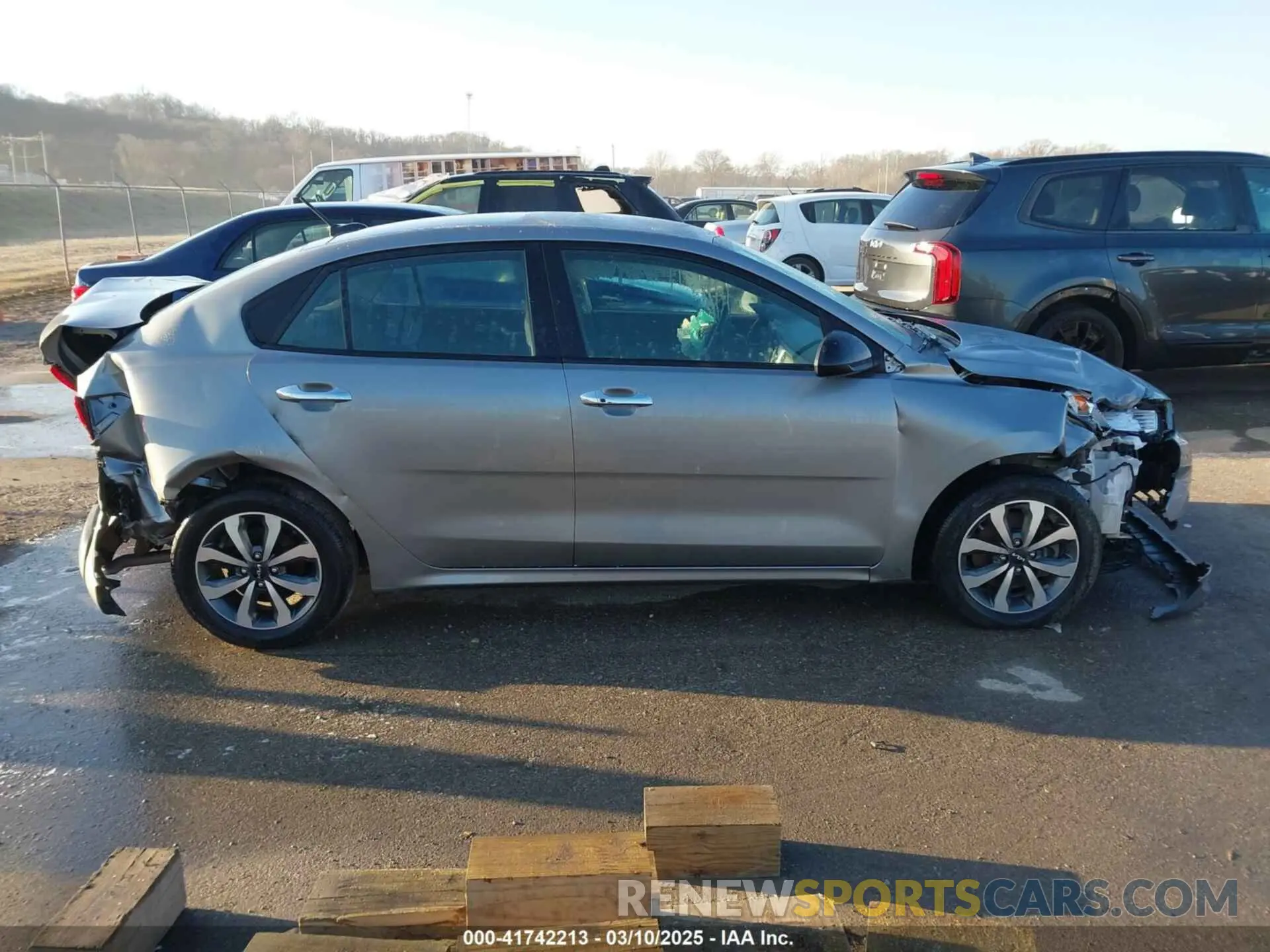 13 Фотография поврежденного автомобиля 3KPA24AD2NE431557 KIA RIO 2022