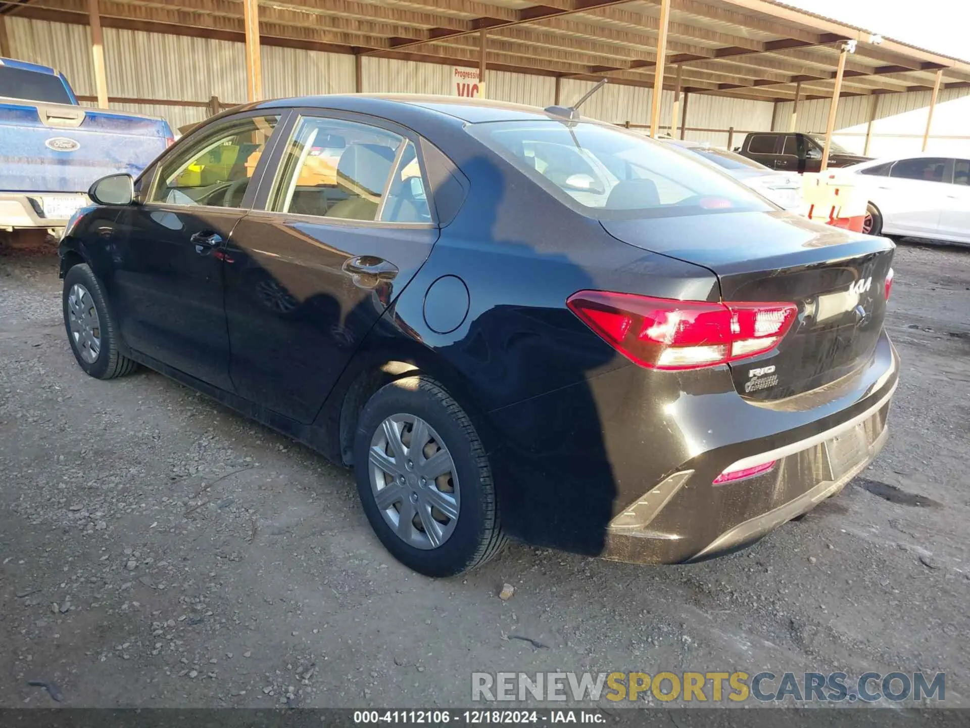 3 Фотография поврежденного автомобиля 3KPA24AD2NE468544 KIA RIO 2022