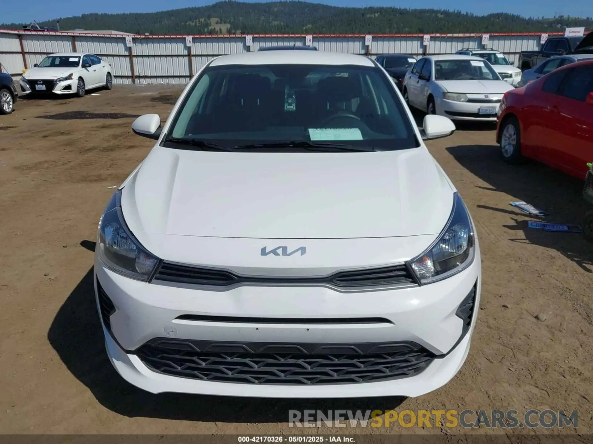 12 Photograph of a damaged car 3KPA24AD2NE473968 KIA RIO 2022