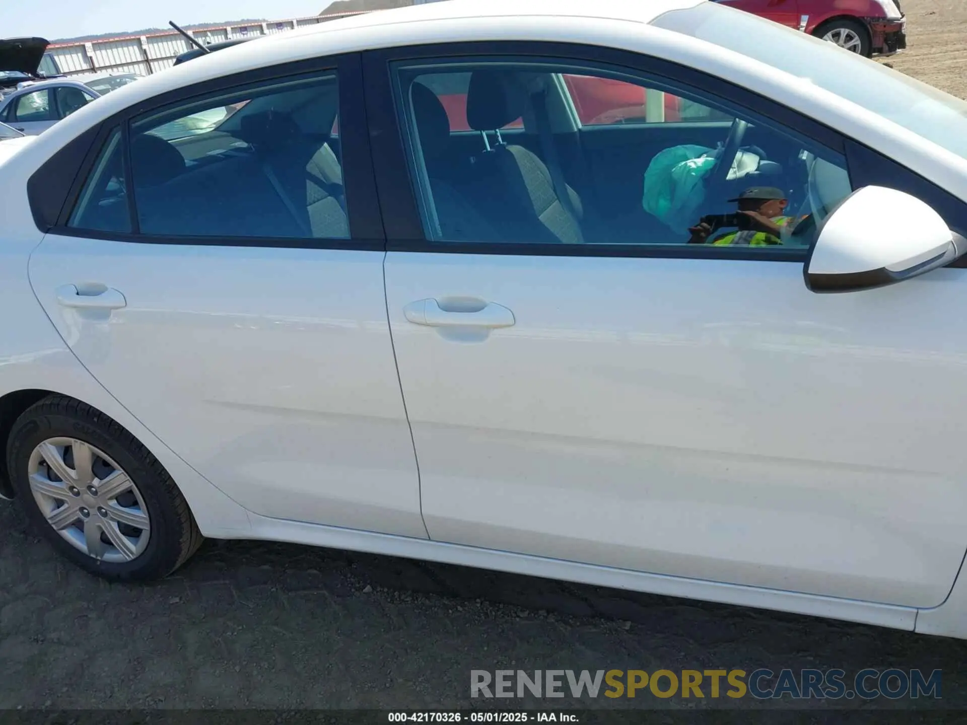 13 Photograph of a damaged car 3KPA24AD2NE473968 KIA RIO 2022