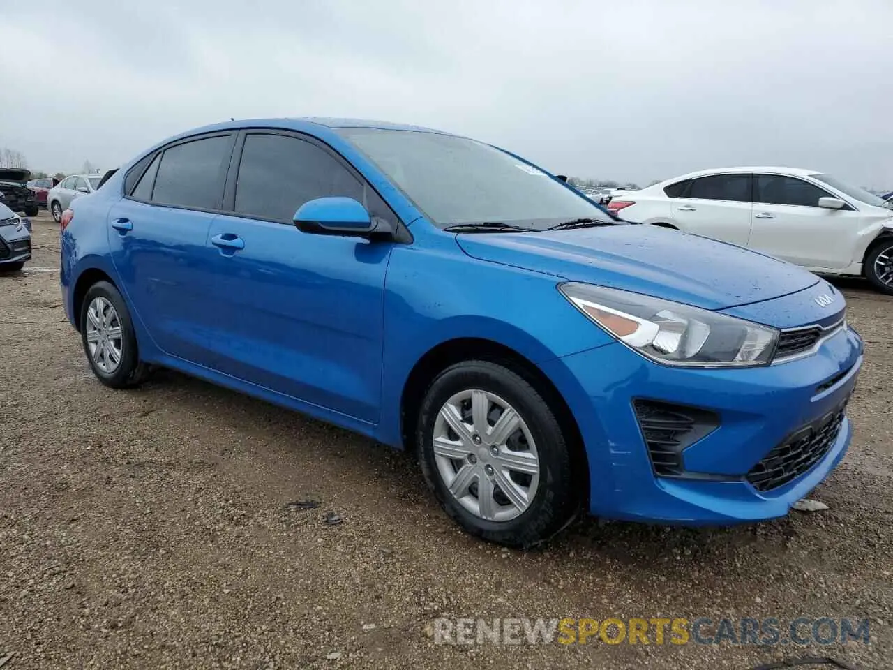 4 Фотография поврежденного автомобиля 3KPA24AD3NE454331 KIA RIO 2022