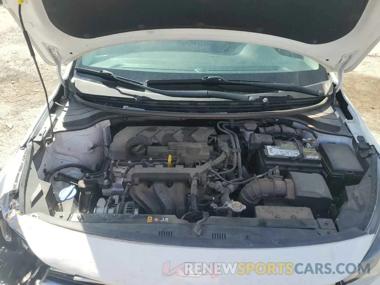 11 Photograph of a damaged car 3KPA24AD3NE456855 KIA RIO 2022