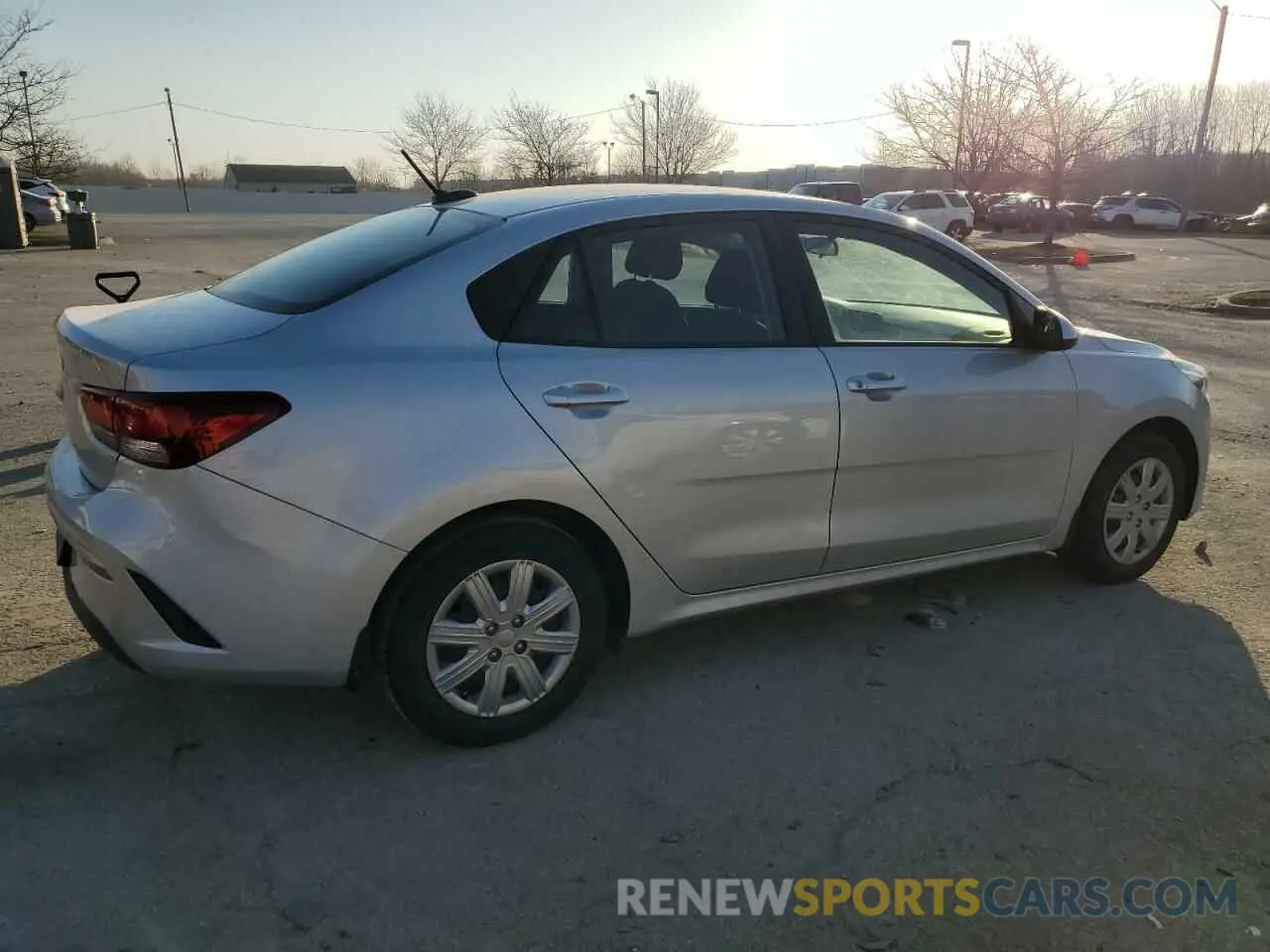 3 Photograph of a damaged car 3KPA24AD3NE463594 KIA RIO 2022