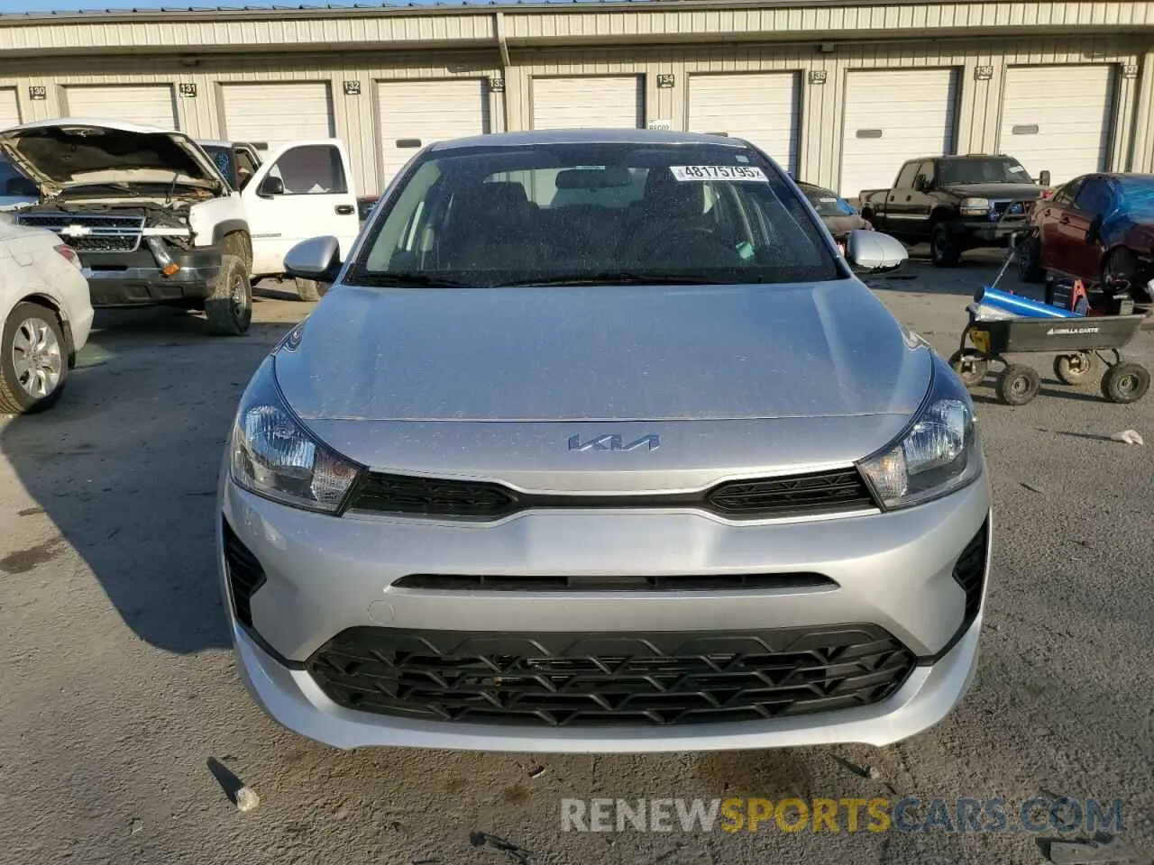 5 Photograph of a damaged car 3KPA24AD3NE463594 KIA RIO 2022