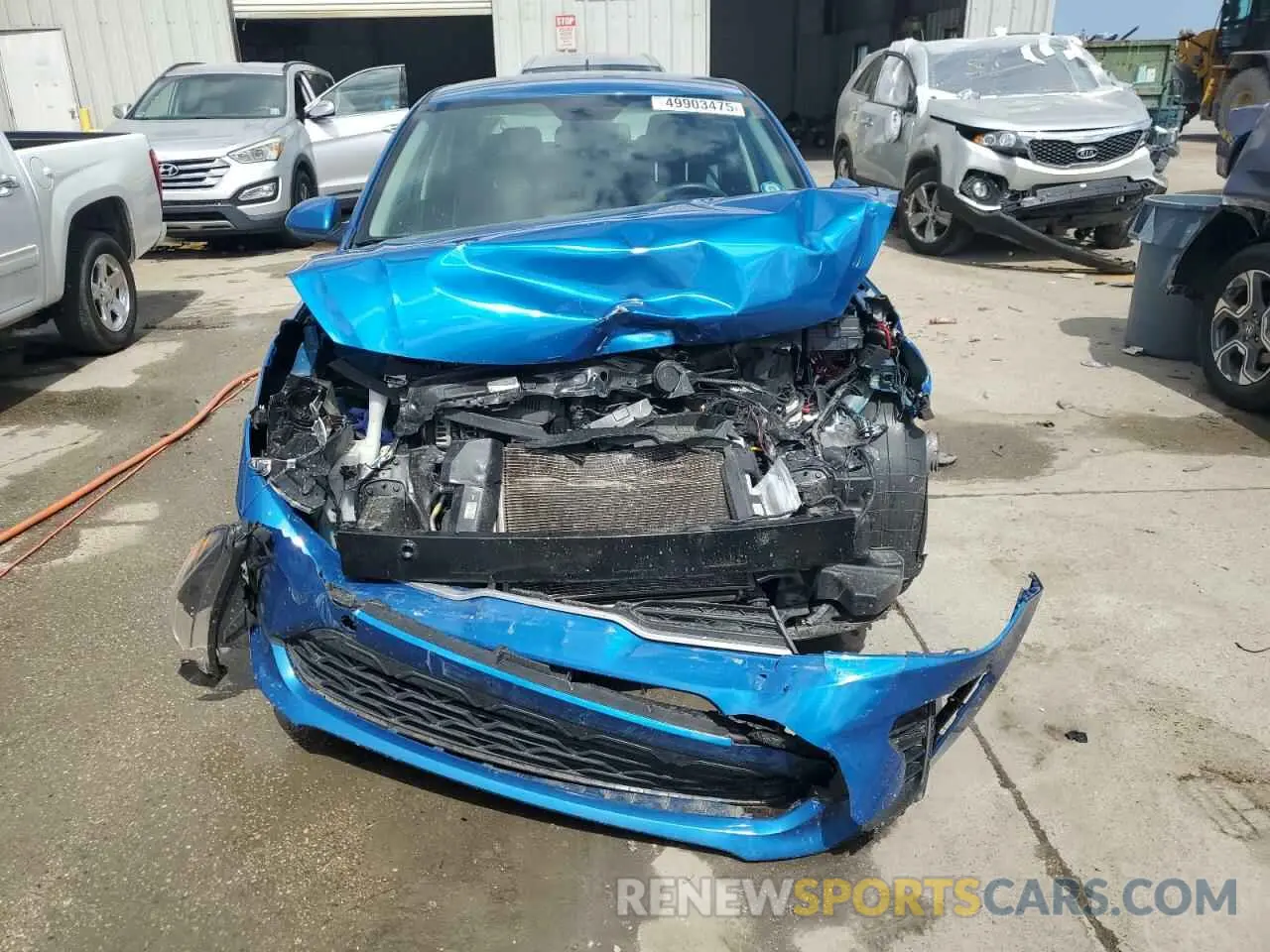5 Photograph of a damaged car 3KPA24AD3NE468231 KIA RIO 2022