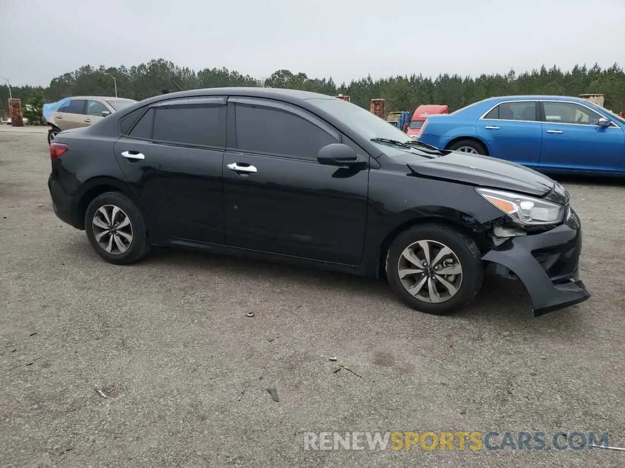 4 Фотография поврежденного автомобиля 3KPA24AD3NE476149 KIA RIO 2022