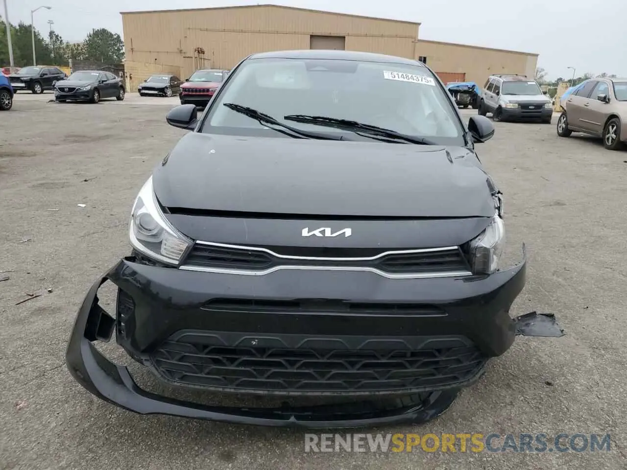 5 Фотография поврежденного автомобиля 3KPA24AD3NE476149 KIA RIO 2022