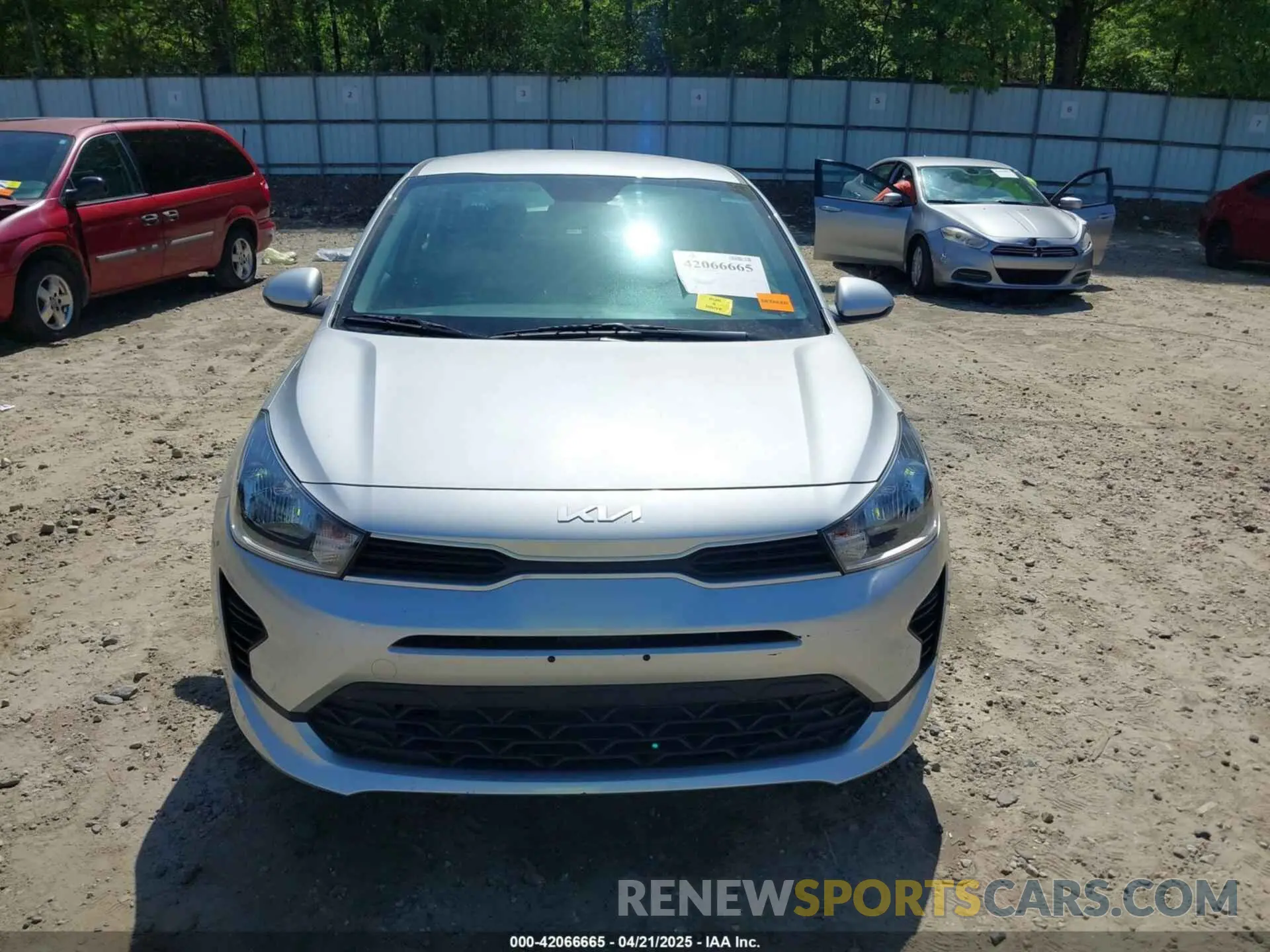 12 Photograph of a damaged car 3KPA24AD3NE487913 KIA RIO 2022