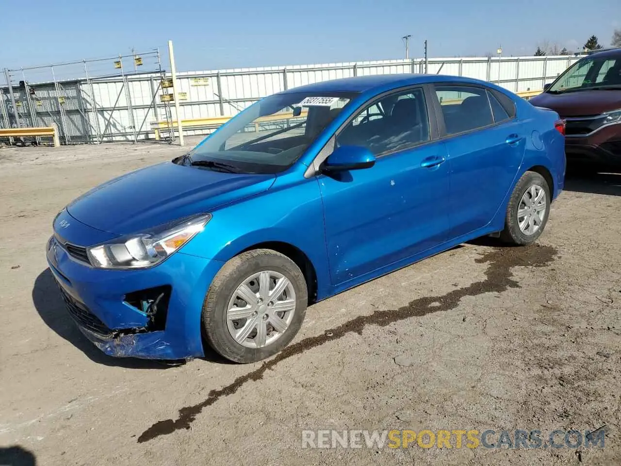 1 Фотография поврежденного автомобиля 3KPA24AD4NE431186 KIA RIO 2022