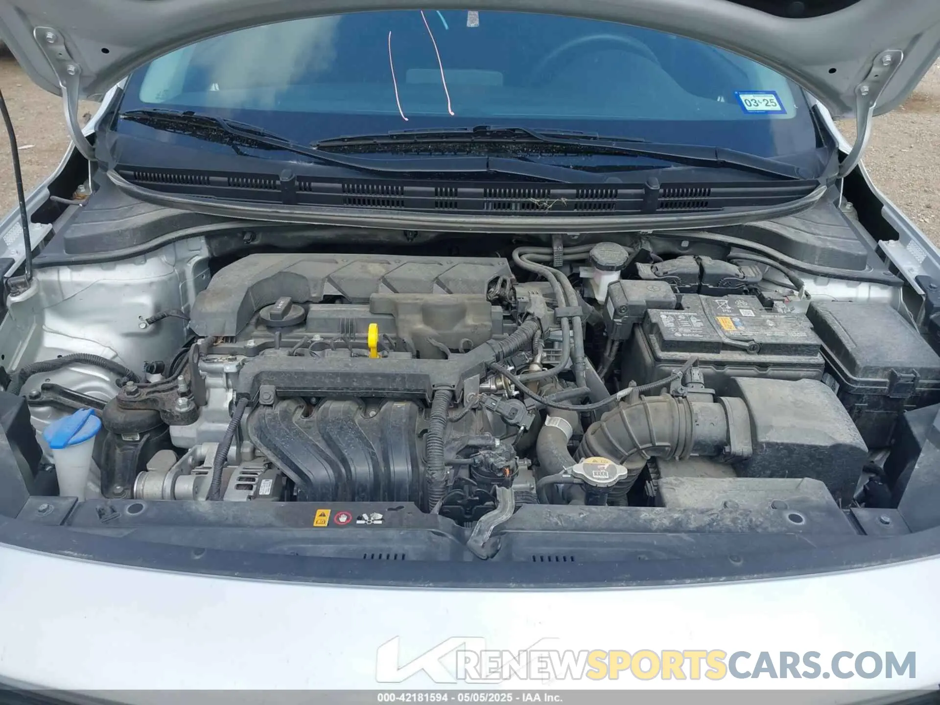 10 Photograph of a damaged car 3KPA24AD4NE476161 KIA RIO 2022