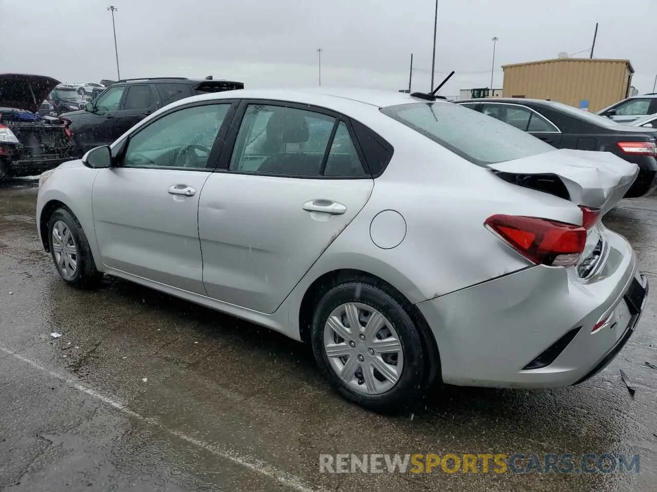 2 Photograph of a damaged car 3KPA24AD4NE480131 KIA RIO 2022