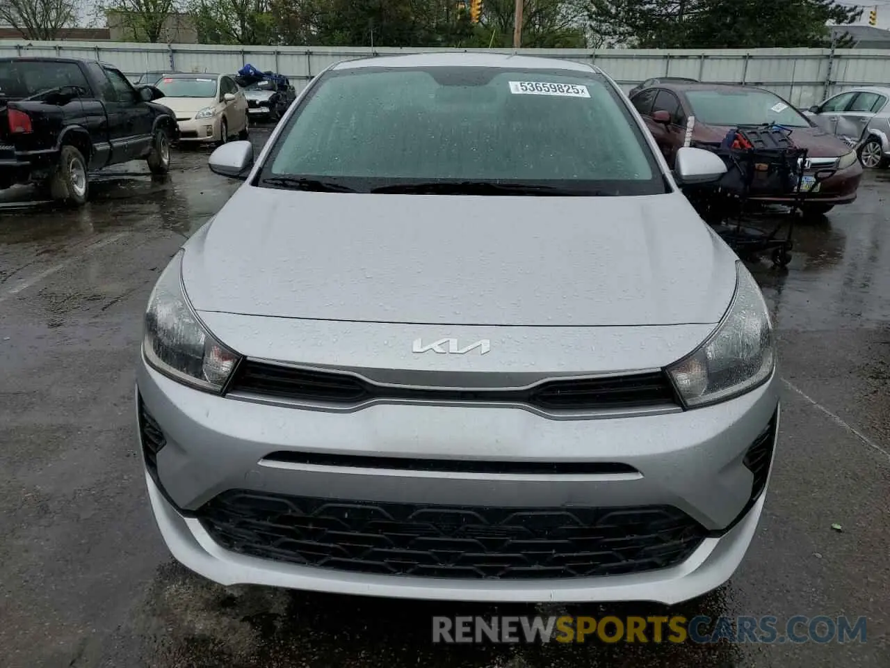 5 Photograph of a damaged car 3KPA24AD4NE480131 KIA RIO 2022