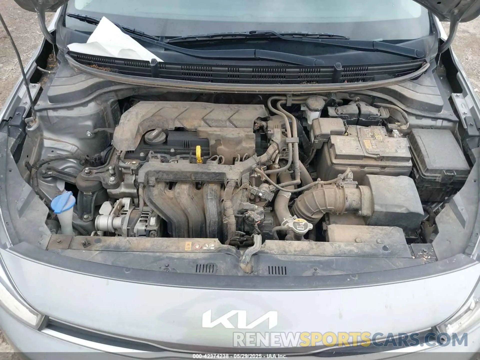 10 Фотография поврежденного автомобиля 3KPA24AD4NE481215 KIA RIO 2022