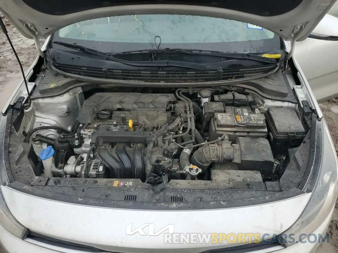 11 Фотография поврежденного автомобиля 3KPA24AD4NE486009 KIA RIO 2022