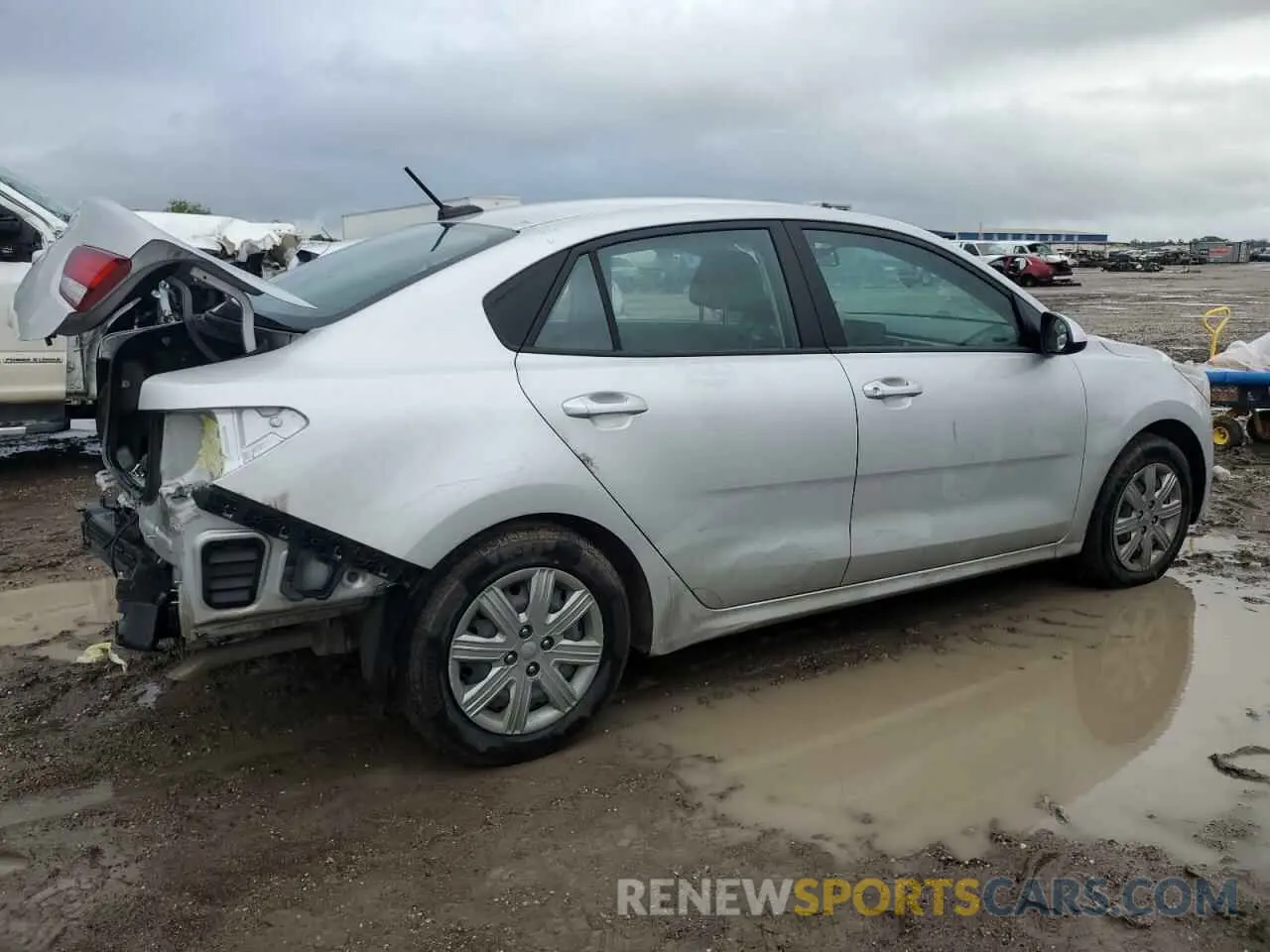 3 Фотография поврежденного автомобиля 3KPA24AD4NE486009 KIA RIO 2022
