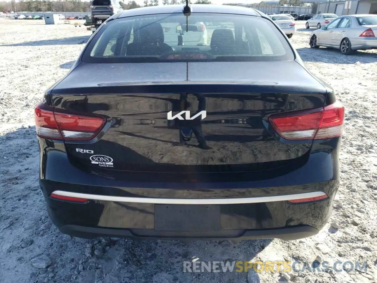 6 Photograph of a damaged car 3KPA24AD4NE496118 KIA RIO 2022