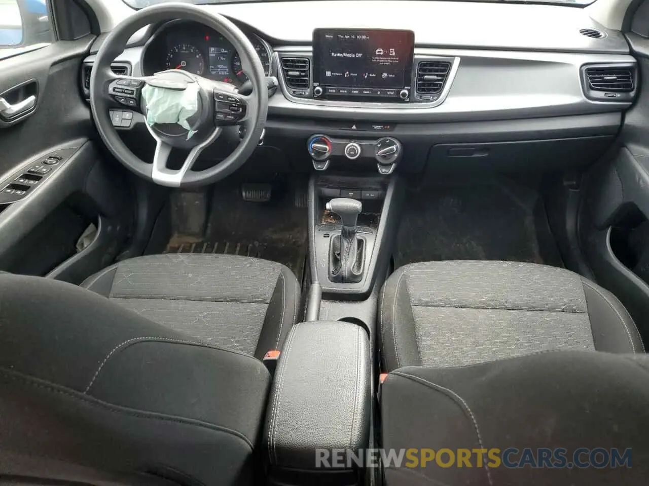 8 Photograph of a damaged car 3KPA24AD5NE431360 KIA RIO 2022