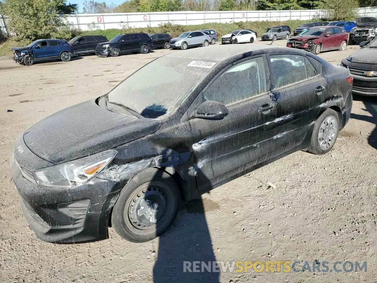 1 Фотография поврежденного автомобиля 3KPA24AD5NE432301 KIA RIO 2022