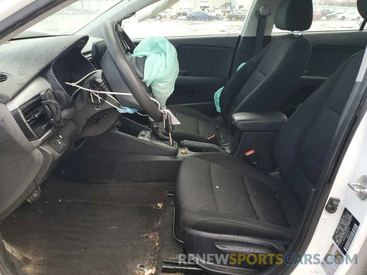 7 Photograph of a damaged car 3KPA24AD5NE503710 KIA RIO 2022