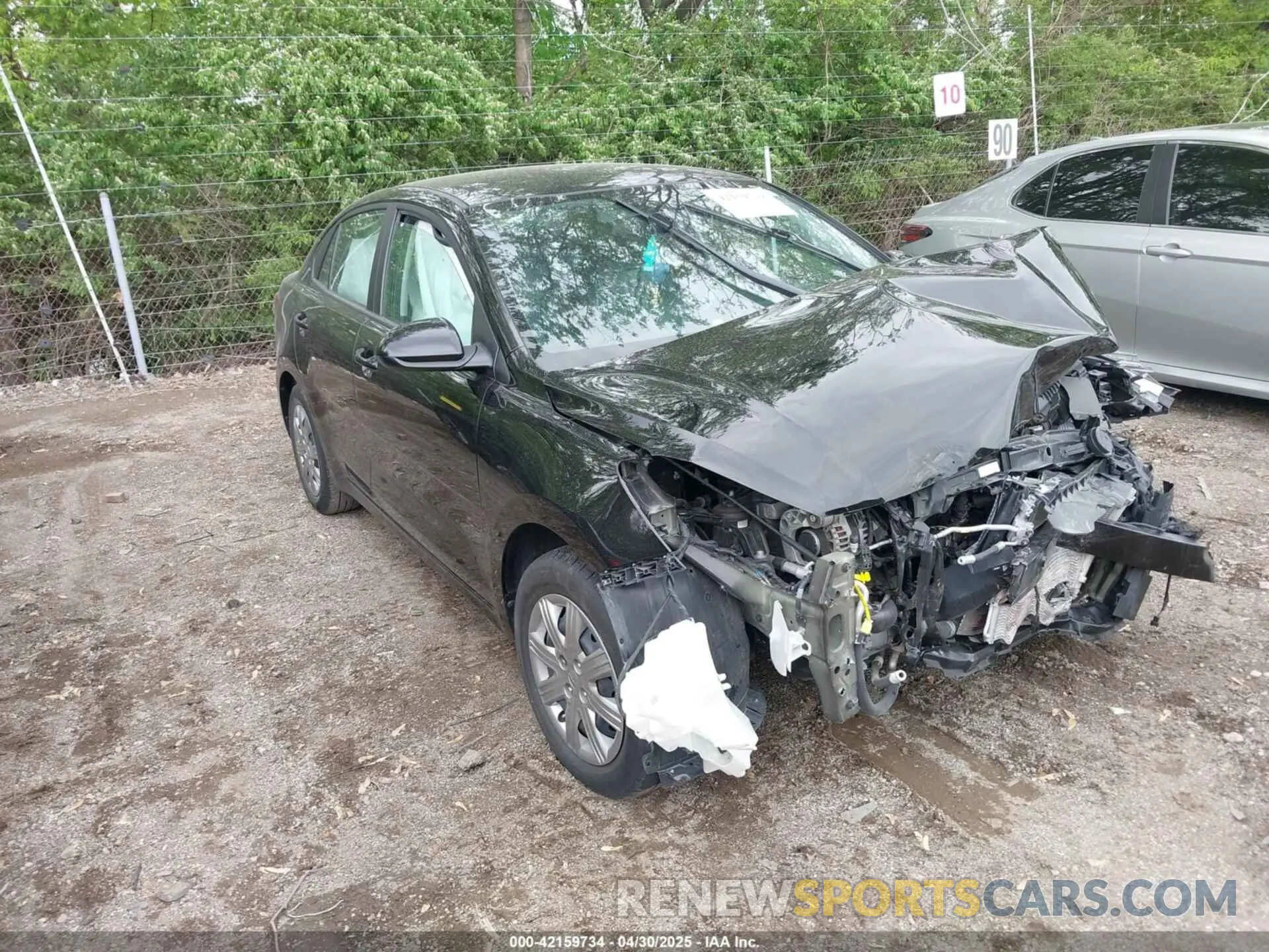1 Фотография поврежденного автомобиля 3KPA24AD5NE510589 KIA RIO 2022
