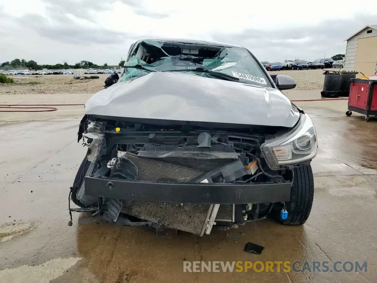 5 Photograph of a damaged car 3KPA24AD6NE442612 KIA RIO 2022