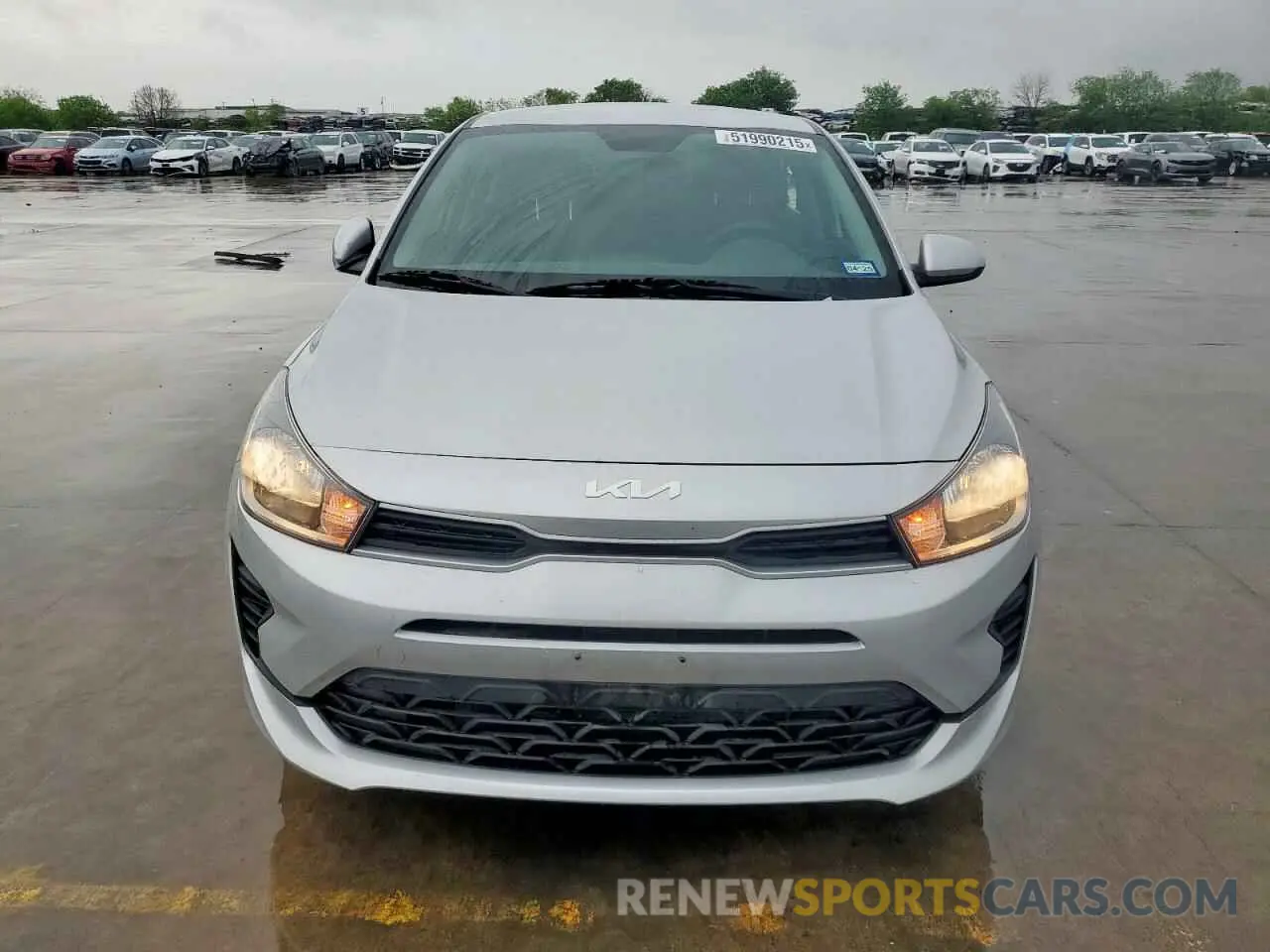 5 Photograph of a damaged car 3KPA24AD6NE477506 KIA RIO 2022