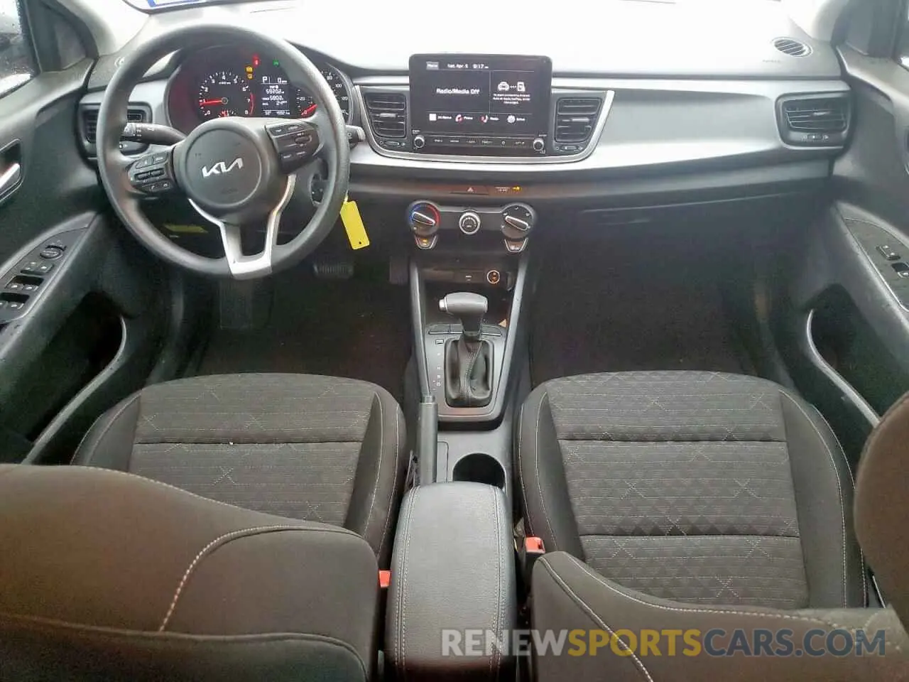 8 Photograph of a damaged car 3KPA24AD6NE477506 KIA RIO 2022