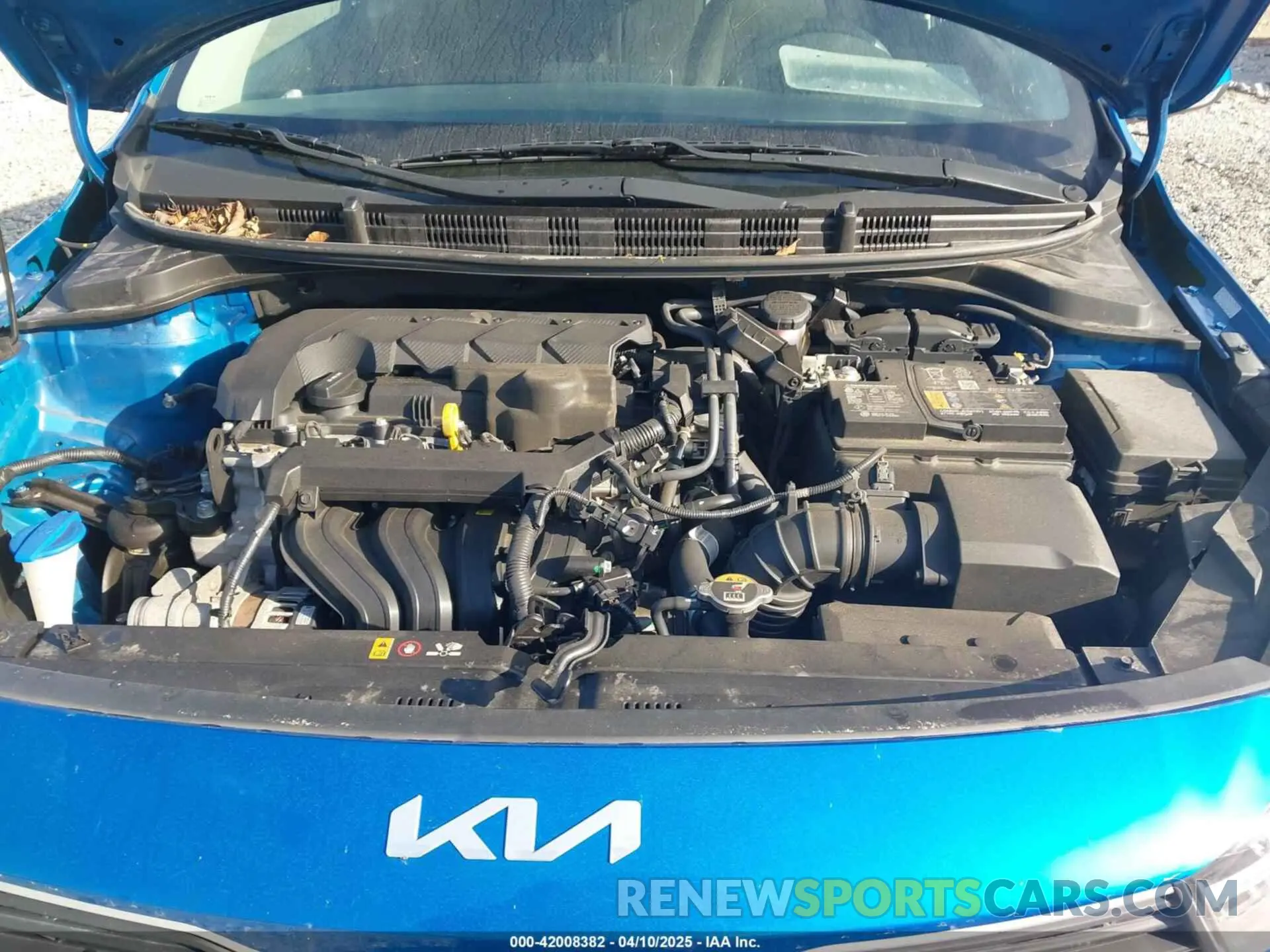 10 Photograph of a damaged car 3KPA24AD7NE438438 KIA RIO 2022