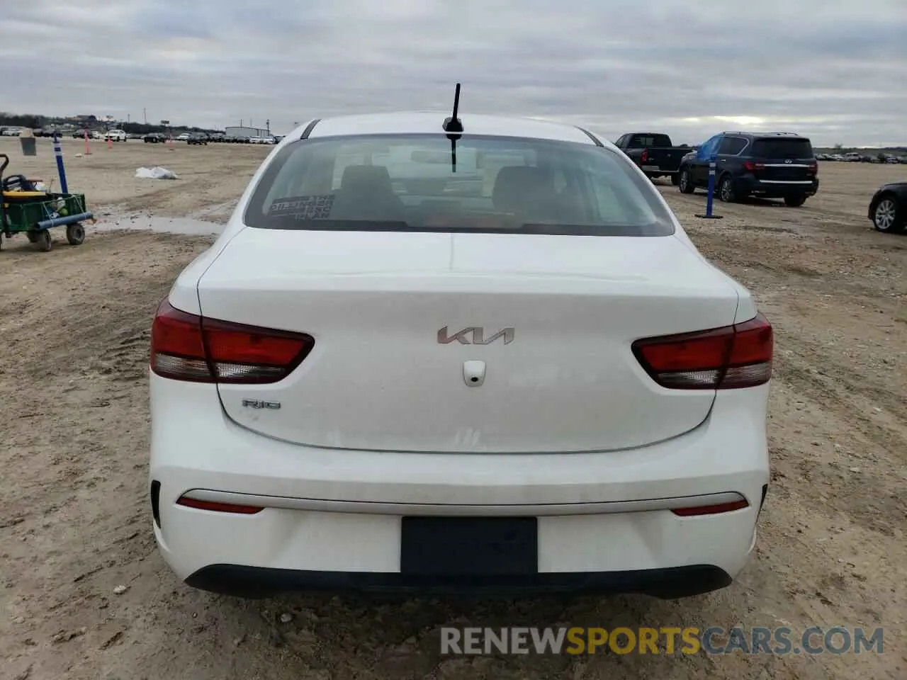 6 Фотография поврежденного автомобиля 3KPA24AD7NE463632 KIA RIO 2022