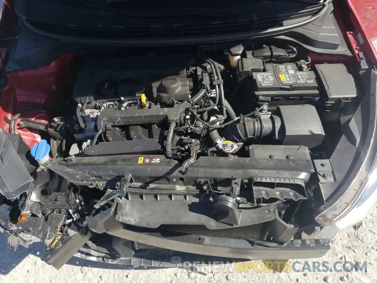 12 Photograph of a damaged car 3KPA24AD7NE474758 KIA RIO 2022