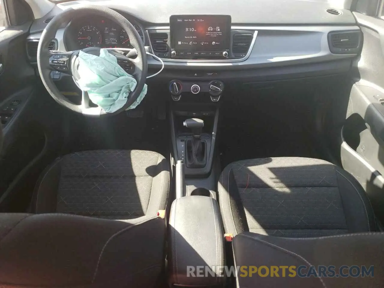 8 Photograph of a damaged car 3KPA24AD7NE474758 KIA RIO 2022