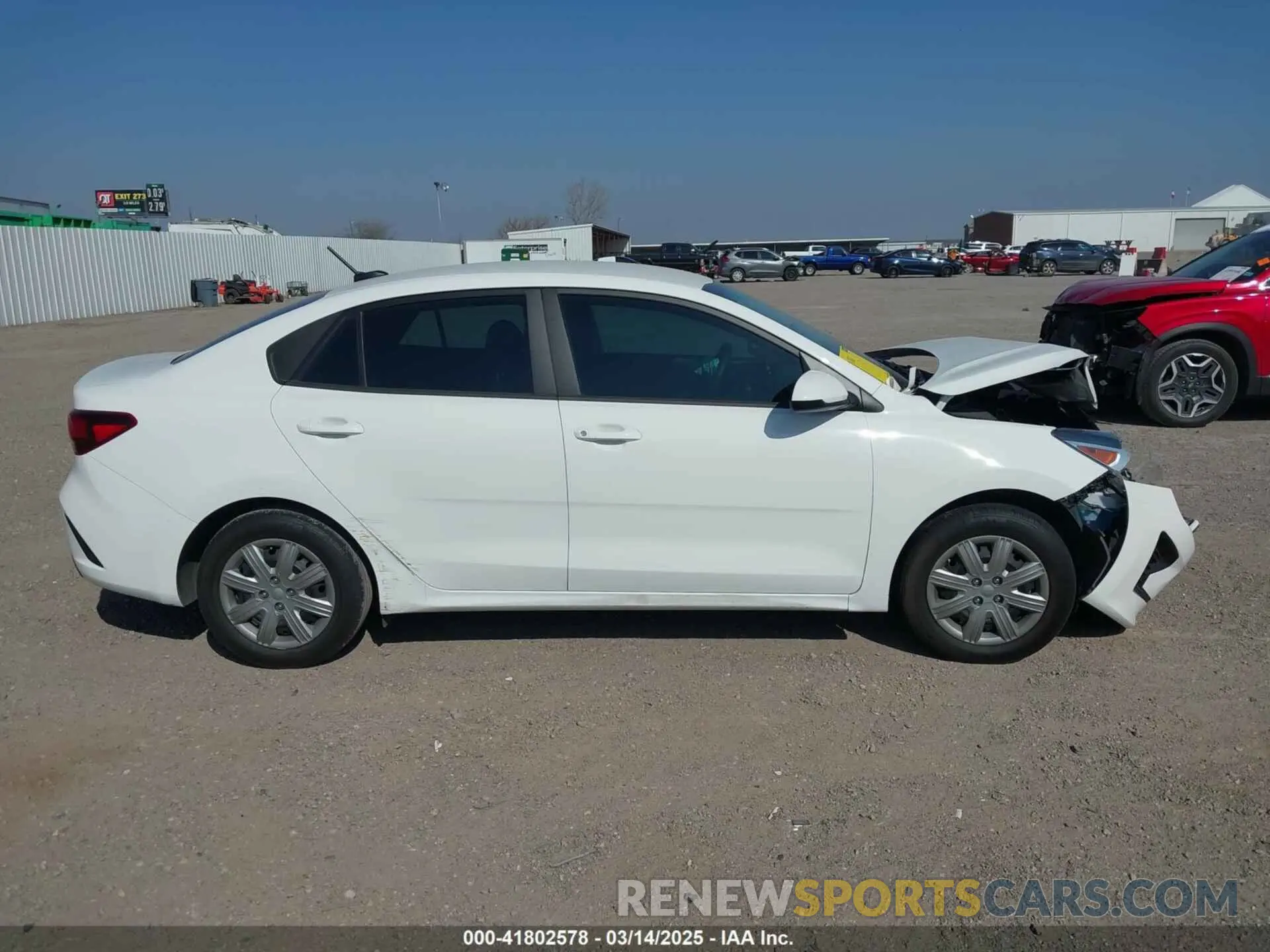 13 Фотография поврежденного автомобиля 3KPA24AD7NE486800 KIA RIO 2022