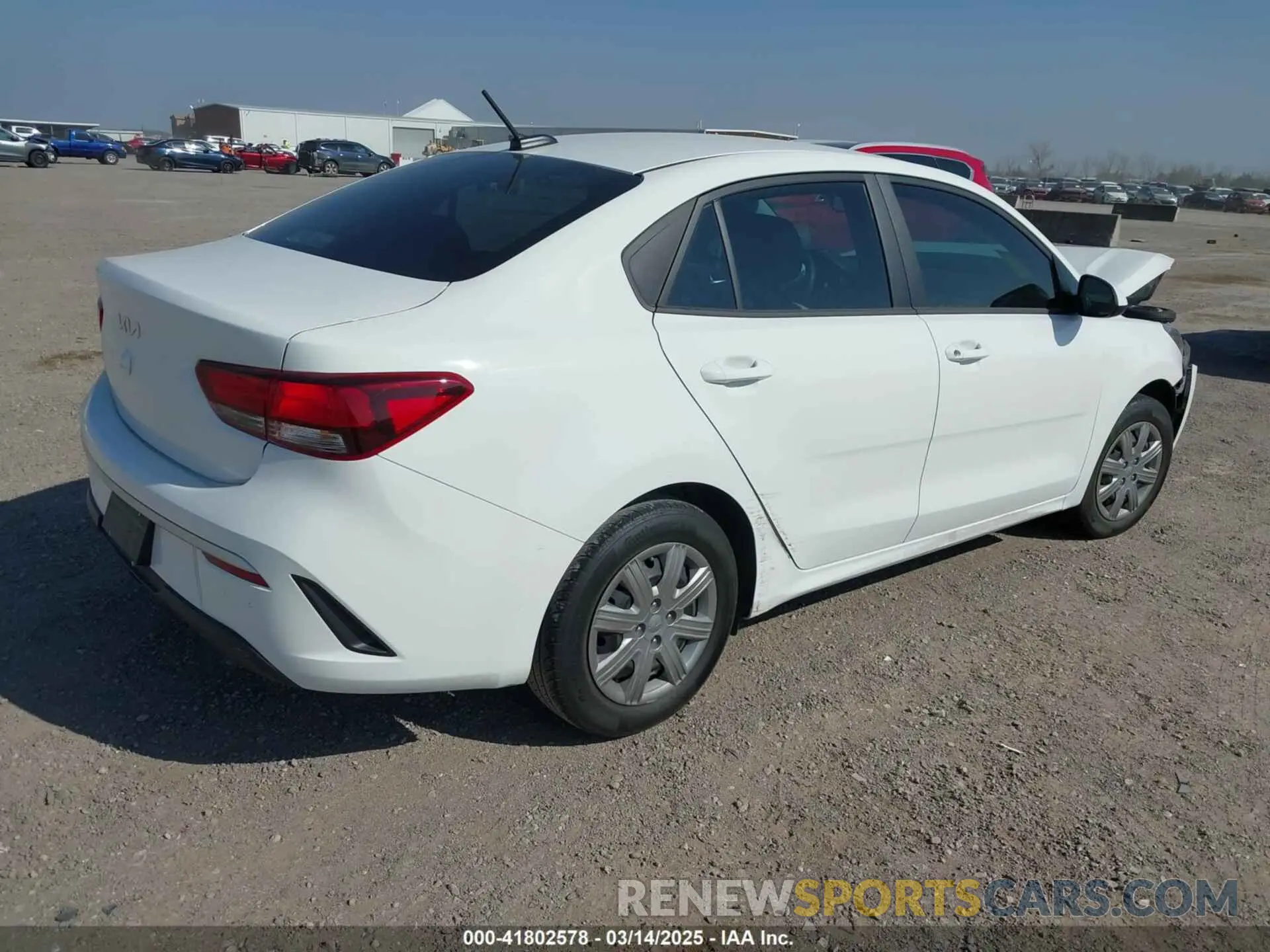 4 Фотография поврежденного автомобиля 3KPA24AD7NE486800 KIA RIO 2022