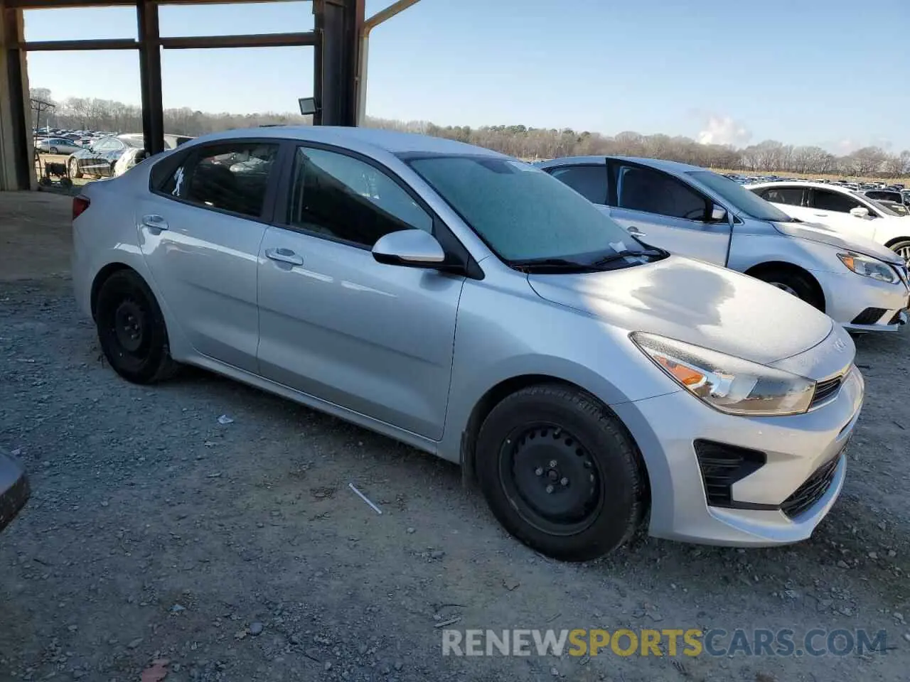 4 Фотография поврежденного автомобиля 3KPA24AD8NE434964 KIA RIO 2022