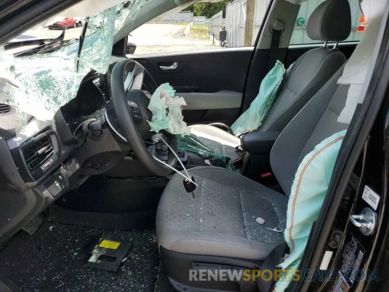 7 Photograph of a damaged car 3KPA24AD8NE449559 KIA RIO 2022