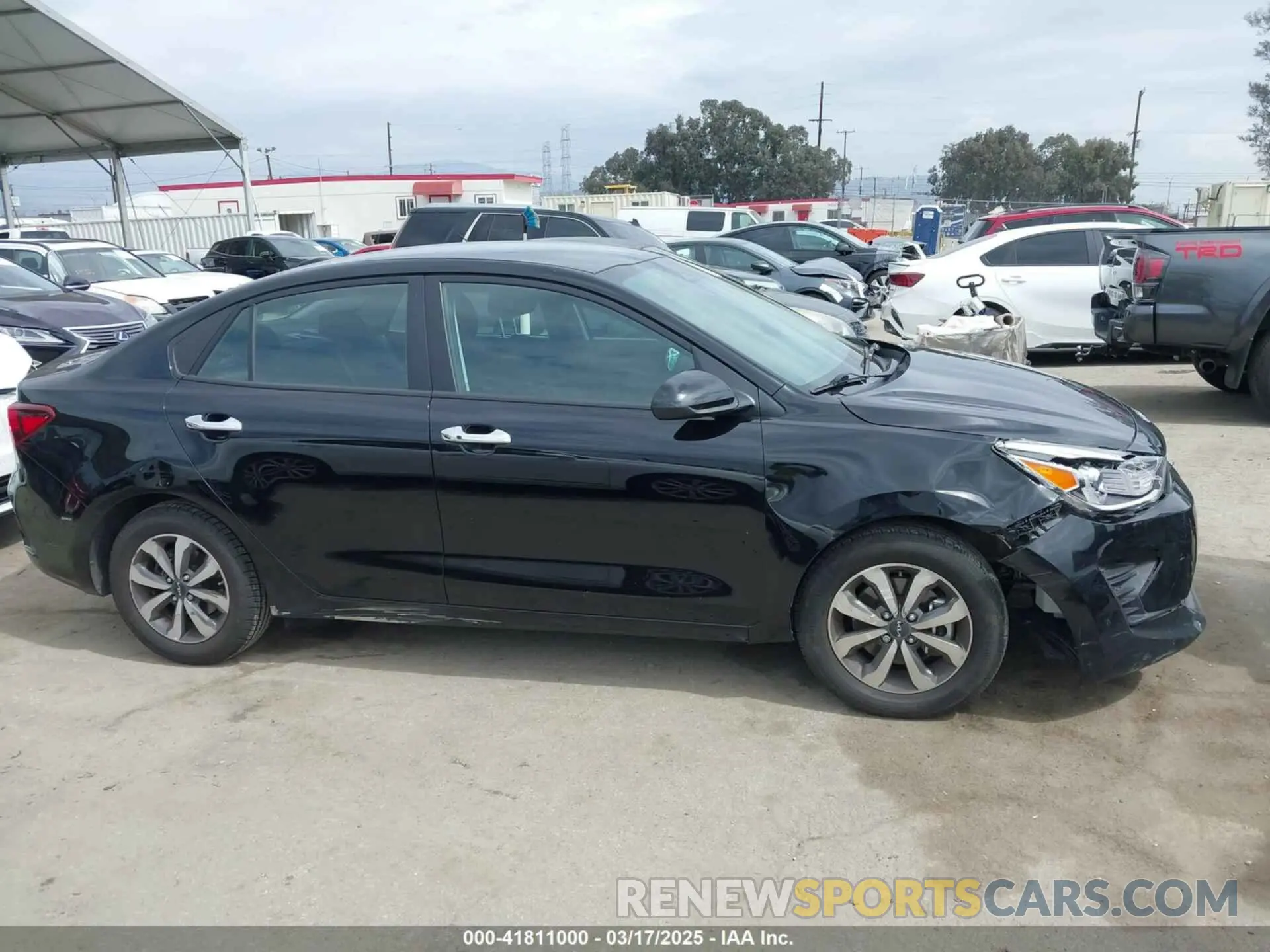13 Фотография поврежденного автомобиля 3KPA24AD8NE453885 KIA RIO 2022