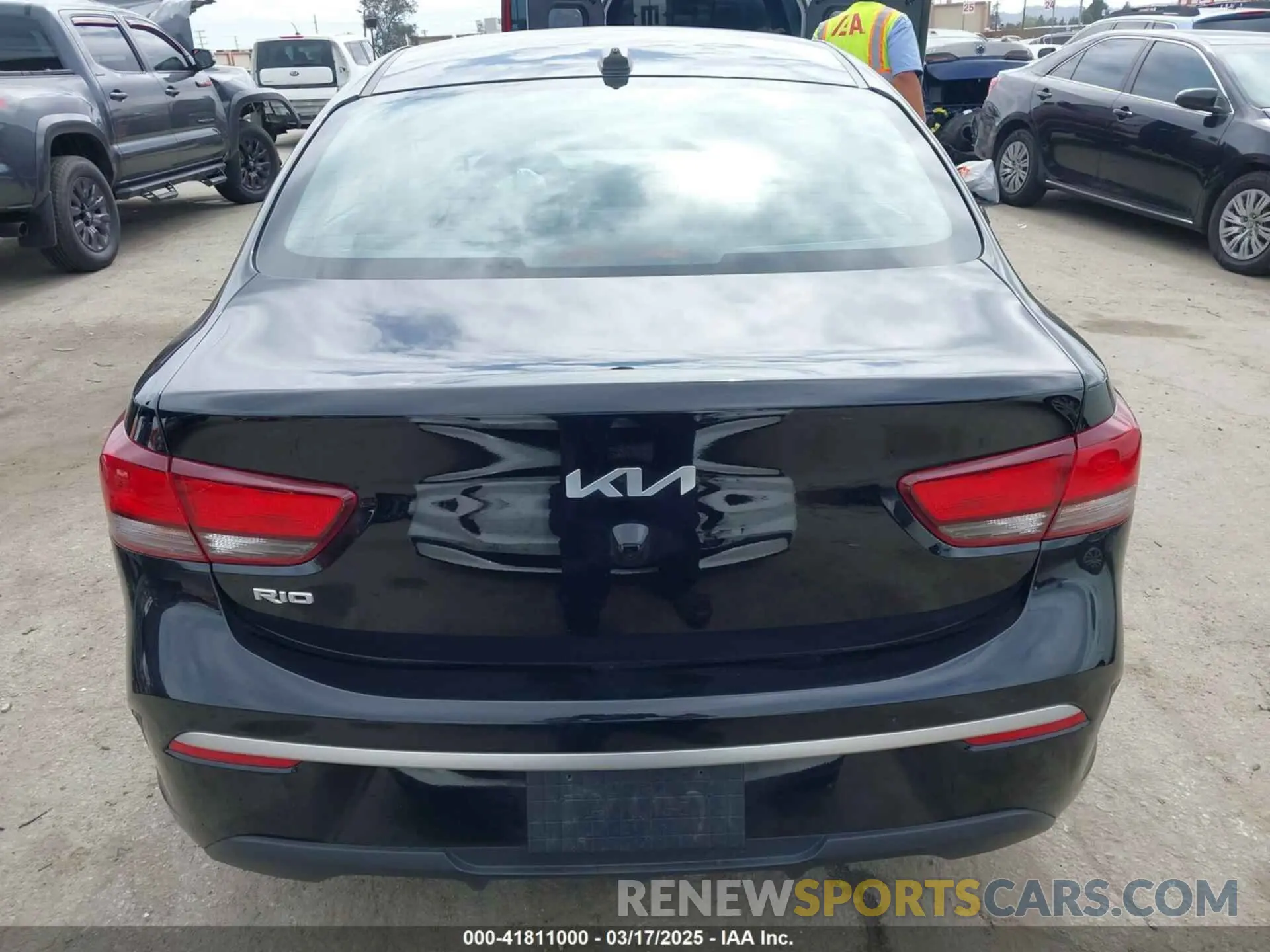 16 Фотография поврежденного автомобиля 3KPA24AD8NE453885 KIA RIO 2022