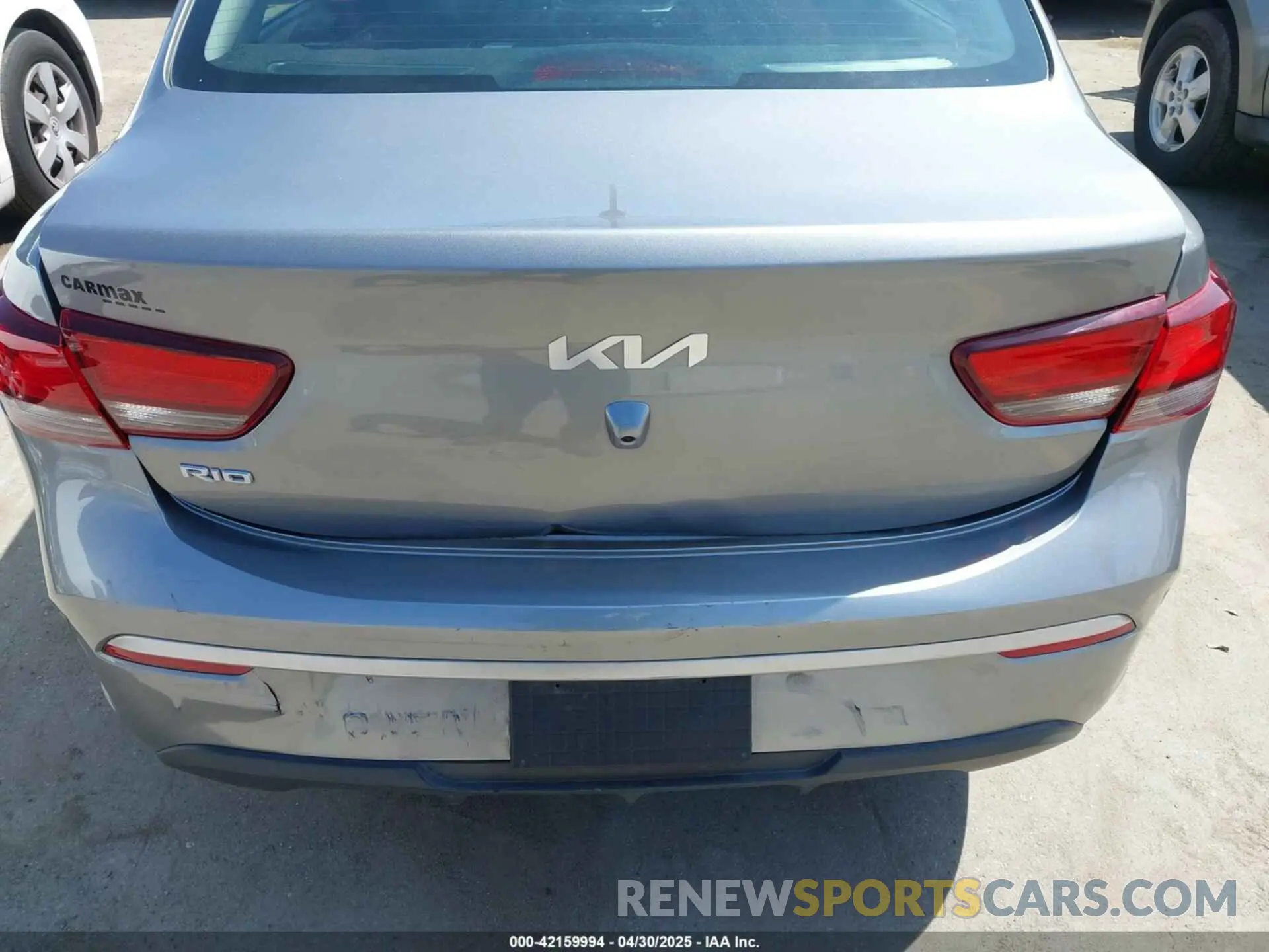 21 Photograph of a damaged car 3KPA24AD9NE477872 KIA RIO 2022
