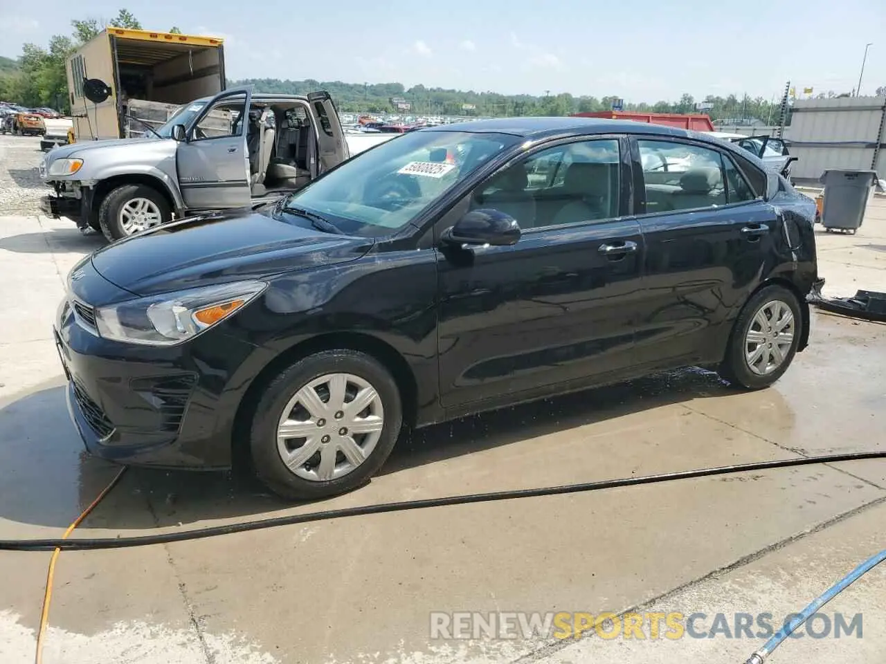 1 Photograph of a damaged car 3KPA24AD9NE481159 KIA RIO 2022
